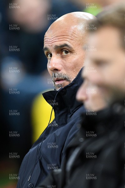 291025 - Swansea City v Manchester City - Carabao Cup Round 4 - Pep Guardiola, Manchester City Manager