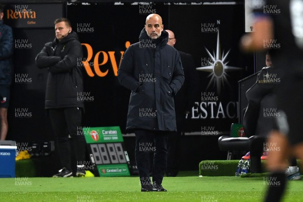 291025 - Swansea City v Manchester City - Carabao Cup Round 4 - Pep Guardiola, Manchester City Manager