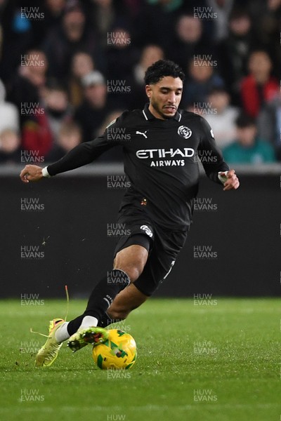 291025 - Swansea City v Manchester City - Carabao Cup Round 4 - Omar Marmoush of Manchester City