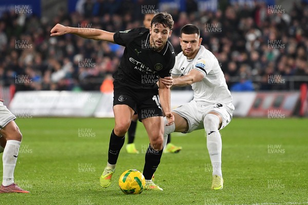 291025 - Swansea City v Manchester City - Carabao Cup Round 4 -