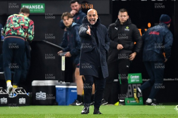 291025 - Swansea City v Manchester City - Carabao Cup Round 4 - Pep Guardiola, Manchester City Manager