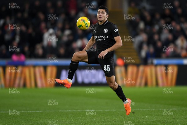 291025 - Swansea City v Manchester City - Carabao Cup Round 4 - Abdukodir Khusanov of Manchester City