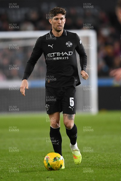 291025 - Swansea City v Manchester City - Carabao Cup Round 4 - John Stones of Manchester City