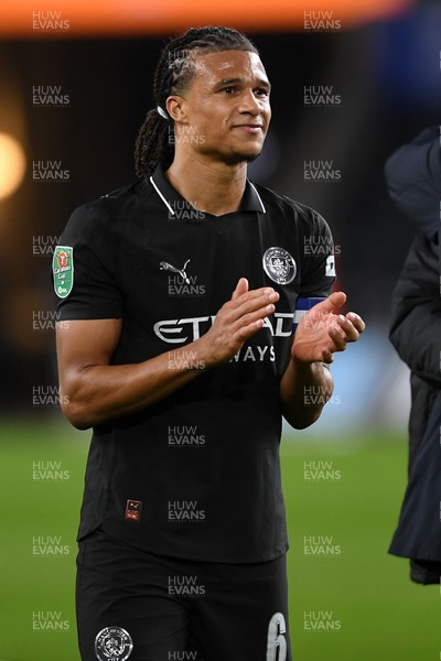 291025 - Swansea City v Manchester City - Carabao Cup Round 4 - Nathan Ake of Manchester City at full time