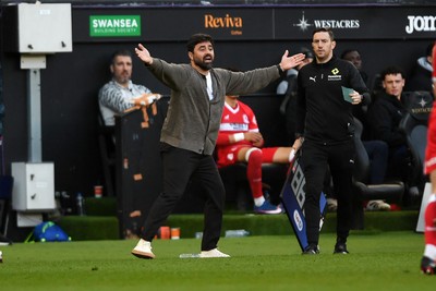 060426 - Swansea City v Middlesbrough - Sky Bet Championship - Vitor Matos, Swansea Head Coach