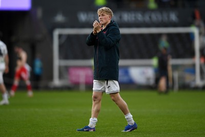 060426 - Swansea City v Middlesbrough - Sky Bet Championship - Melker Widell of Swansea City at full time