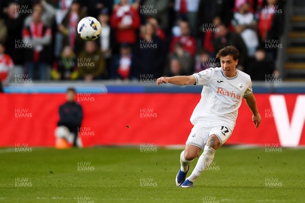 060426 - Swansea City v Middlesbrough - Sky Bet Championship - Goncalo Franco of Swansea City