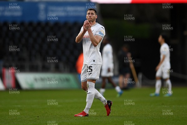 060426 - Swansea City v Middlesbrough - Sky Bet Championship - Joel Ward of Swansea City at full time