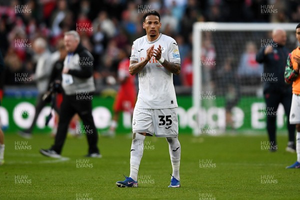 060426 - Swansea City v Middlesbrough - Sky Bet Championship - Ronald of Swansea City at full time
