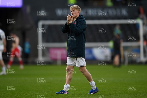 060426 - Swansea City v Middlesbrough - Sky Bet Championship - Melker Widell of Swansea City at full time