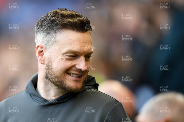 060426 - Swansea City v Middlesbrough - Sky Bet Championship - Kim Hellberg, Middlesbrough Manager