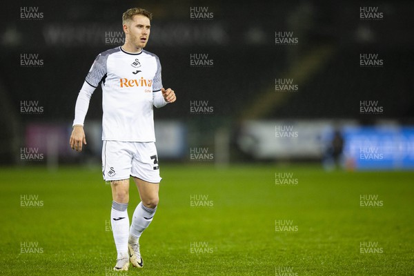 161223 - Swansea City v Middlesbrough - Sky Bet Championship - Ollie Cooper of Swansea City in action