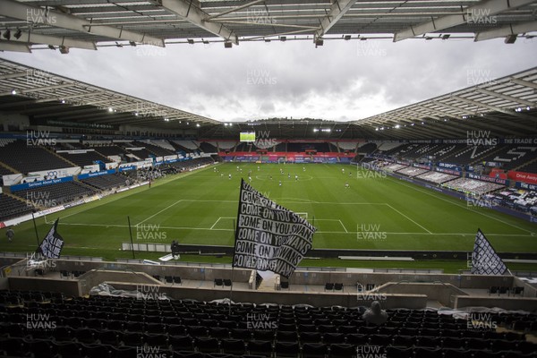 031020 - Swansea City v Millwall - SkyBet Championship - General View of the Liberty Stadium