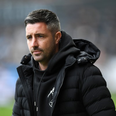 270925 - Swansea City v Millwall - Sky Bet Championship - Alan Sheehan, Swansea City Manager