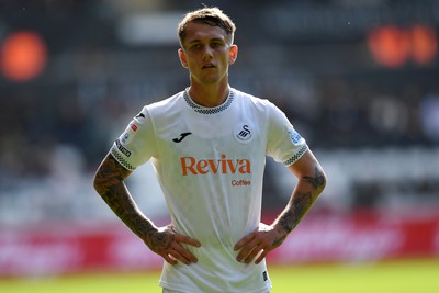 270925 - Swansea City v Millwall - Sky Bet Championship - Ethan Galbraith of Swansea City