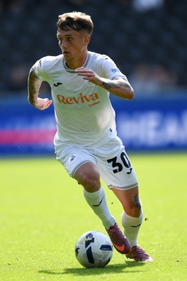 270925 - Swansea City v Millwall - Sky Bet Championship - Ethan Galbraith of Swansea City