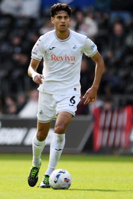 270925 - Swansea City v Millwall - Sky Bet Championship - Marko Stamenic of Swansea City