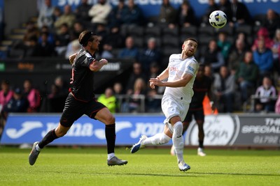 270925 - Swansea City v Millwall - Sky Bet Championship - Zan Vipotnik of Swansea City