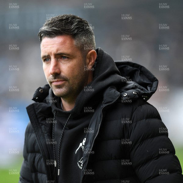 270925 - Swansea City v Millwall - Sky Bet Championship - Alan Sheehan, Swansea City Manager