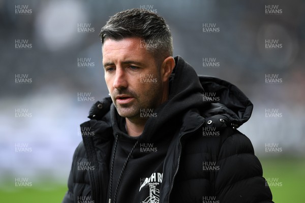 270925 - Swansea City v Millwall - Sky Bet Championship - Alan Sheehan, Swansea City Manager