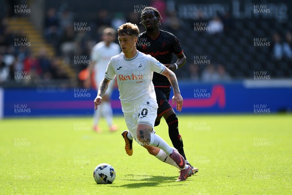 270925 - Swansea City v Millwall - Sky Bet Championship - Ethan Galbraith of Swansea City