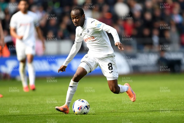270925 - Swansea City v Millwall - Sky Bet Championship - Malick Yalcouye of Swansea City