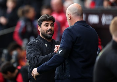 101026 - Swansea City v Norwich City - SkyBet Championship - Swansea City Manager Vitor Matos 