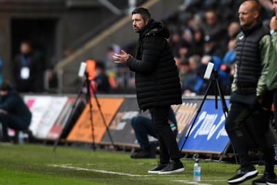 251025 - Swansea City v Norwich City - Sky Bet Championship - Alan Sheehan, Swansea City Manager