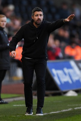 251025 - Swansea City v Norwich City - Sky Bet Championship - Alan Sheehan, Swansea City Manager
