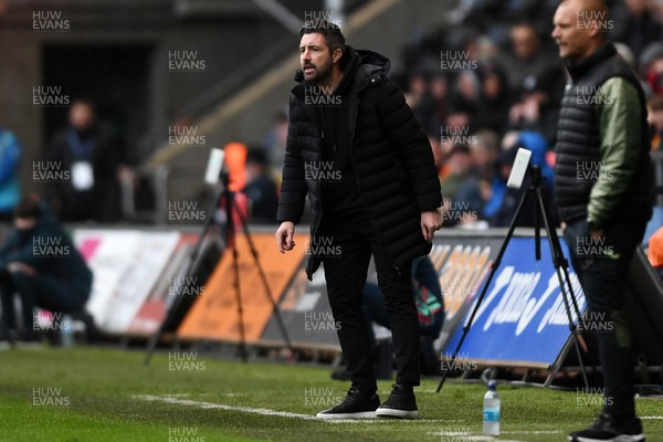 251025 - Swansea City v Norwich City - Sky Bet Championship - Alan Sheehan, Swansea City Manager