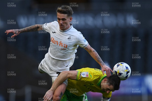 251025 - Swansea City v Norwich City - Sky Bet Championship - Ethan Galbraith of Swansea City