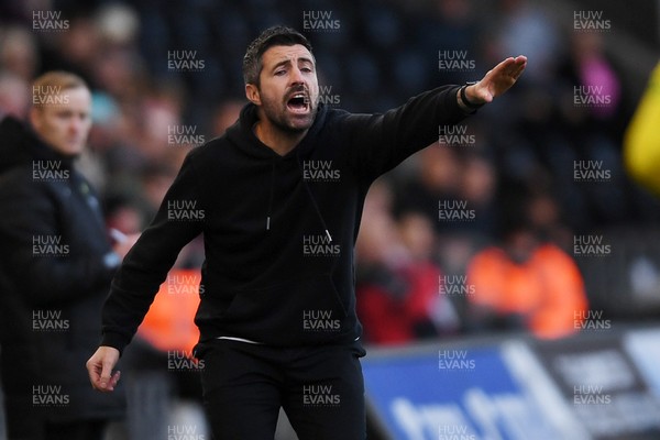 251025 - Swansea City v Norwich City - Sky Bet Championship - Alan Sheehan, Swansea City Manager
