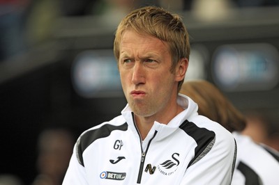 150918- Swansea City v Nottingham Forest, EFL Championship - Swansea City Manager Graham Potter before the match