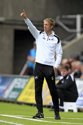 150918- Swansea City v Nottingham Forest, EFL Championship - Swansea City Manager Graham Potter during the match