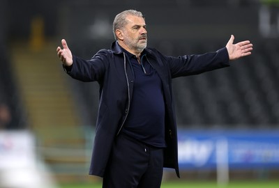 170925 - Swansea City v Nottingham Forest - Carabao Cup - Ange Postecoglou, Nottingham Forest Manager