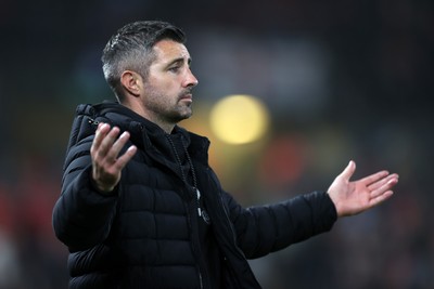 170925 - Swansea City v Nottingham Forest - Carabao Cup - Swansea City Manager Alan Sheehan 