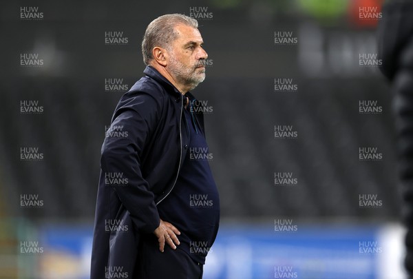 170925 - Swansea City v Nottingham Forest - Carabao Cup - Ange Postecoglou, Nottingham Forest Manager