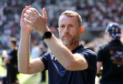 030525 - Swansea City v Oxford United - SkyBet Championship - Oxford United Manager Gary Rowett 