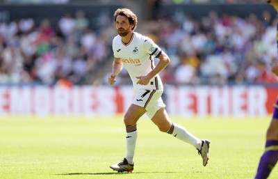 030525 - Swansea City v Oxford United - SkyBet Championship - Joe Allen of Swansea City 