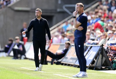 030525 - Swansea City v Oxford United - SkyBet Championship - Swansea City Manager Alan Sheehan 