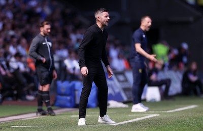 030525 - Swansea City v Oxford United - SkyBet Championship - Swansea City Manager Alan Sheehan 