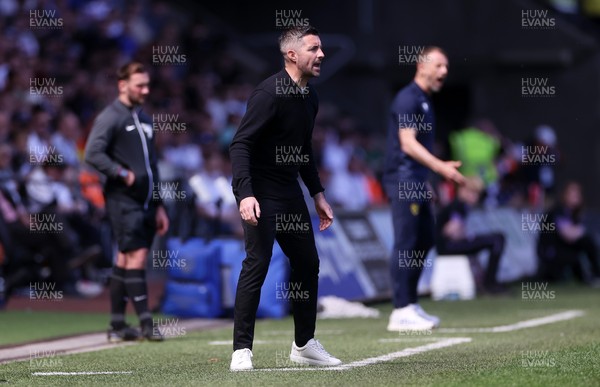 030525 - Swansea City v Oxford United - SkyBet Championship - Swansea City Manager Alan Sheehan 