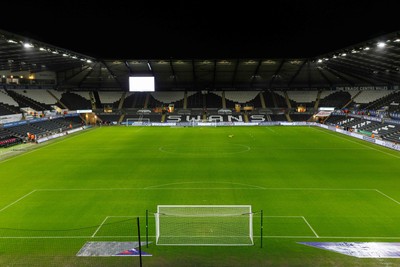 091225 - Swansea City v Portsmouth - Sky Bet Championship - General view inside swanseacom before the match