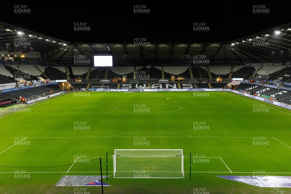 091225 - Swansea City v Portsmouth - Sky Bet Championship - General view inside swanseacom before the match
