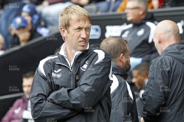 110818 - Swansea City v Preston North End, EFL Championship - Swansea City Manager Graham Potter before the match