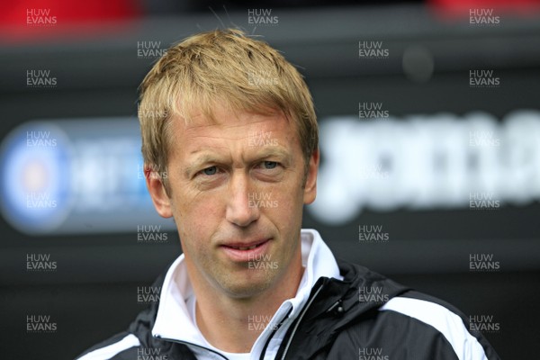 110818 - Swansea City v Preston North End, EFL Championship - Swansea City Manager Graham Potter before the match