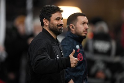 240226 - Swansea City v Preston North End - Sky Bet Championship - Vitor Matos, Swansea Head Coach