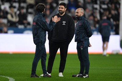 240226 - Swansea City v Preston North End - Sky Bet Championship - Vitor Matos, Swansea Head Coach