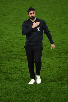 240226 - Swansea City v Preston North End - Sky Bet Championship - Vitor Matos, Swansea Head Coach at full time