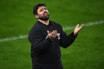 240226 - Swansea City v Preston North End - Sky Bet Championship - Vitor Matos, Swansea Head Coach